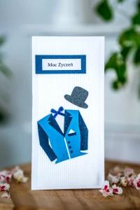 Męska Kartka Okolicznościowa "Moc życzeń"