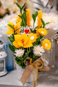 Stroik florystyczny "Miłość dla mamy" 