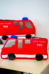 Pluszowy Wóz Strażacki