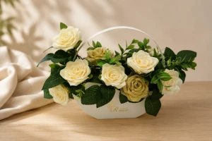 Flower Box " White "